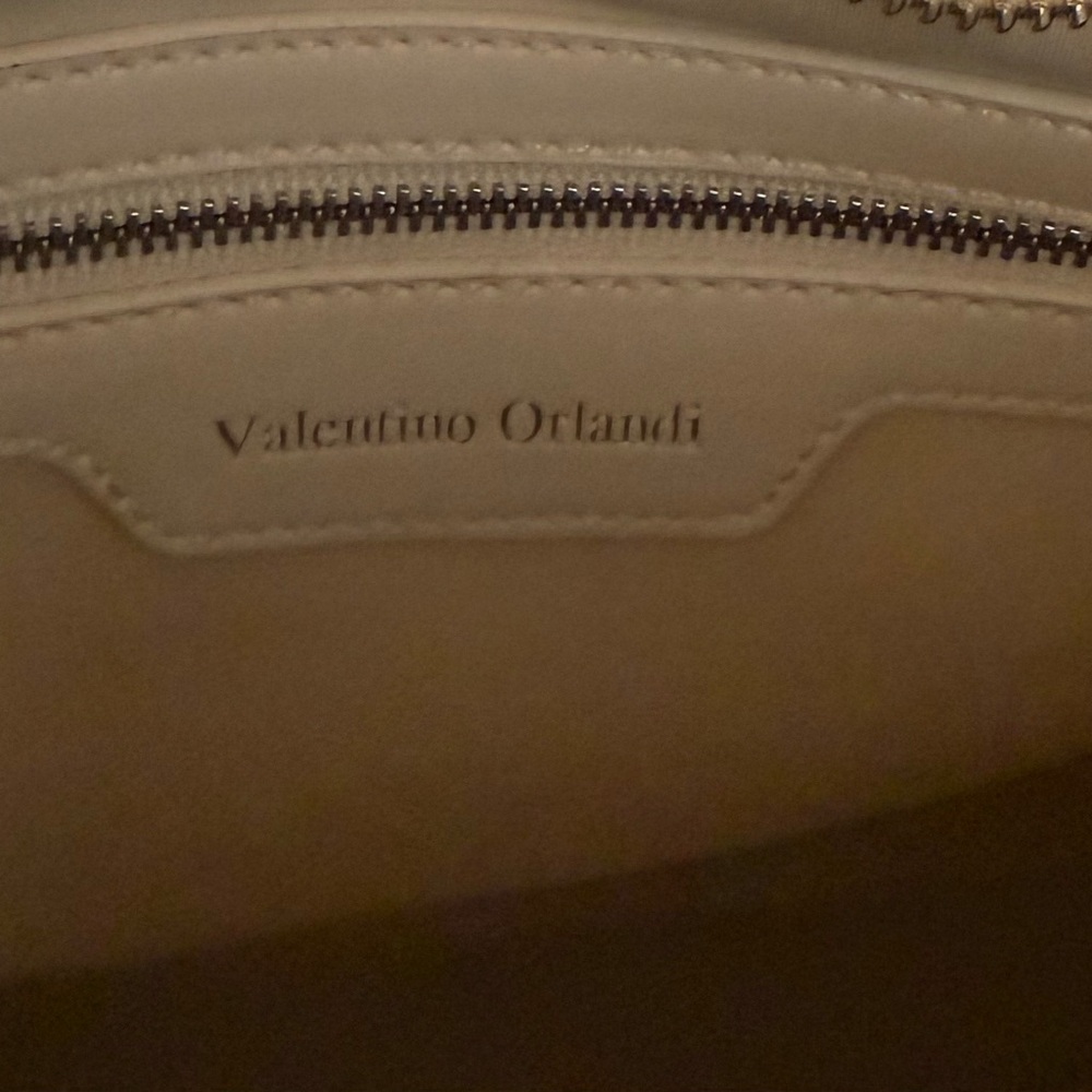NWT Snow White Valentino Orlandi Handbag and Coin Purse Retail $289 - Picture 12 of 14
